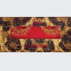 Christian Louboutin Femme Fatale Gold False Eyelashes-NIB